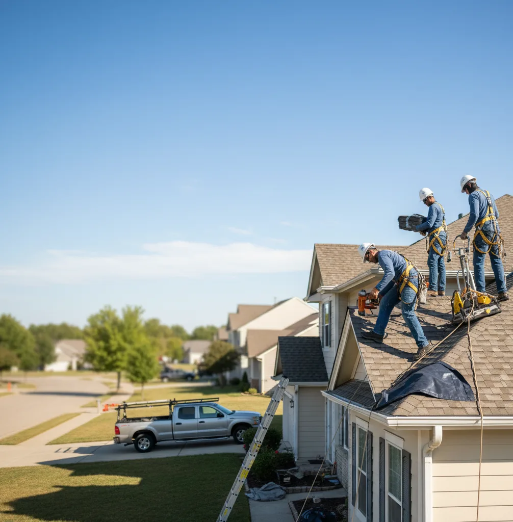 Roof Repair in La Cygne